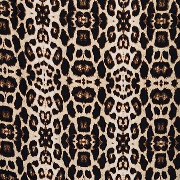 NWT Chico's Cat Attack Oblong Leopard Fringe Scarf Women's OS - Picture 7 of 7